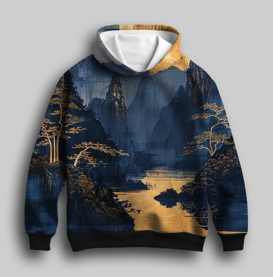 View Of Nature Unisex Printed Hoodie