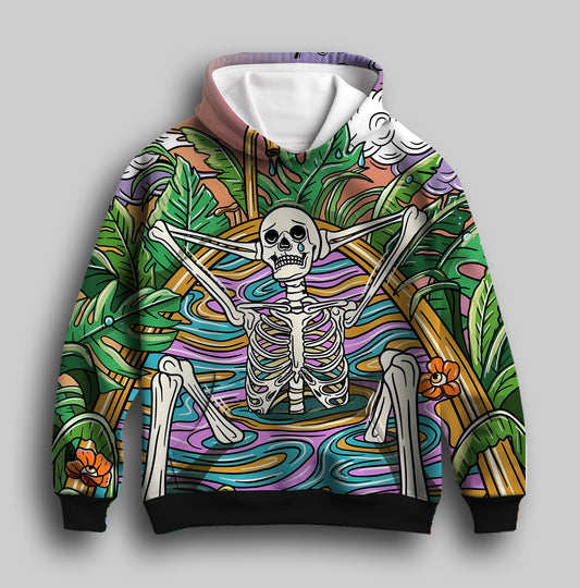 Chill Vibes  Unisex Printed Hoodie